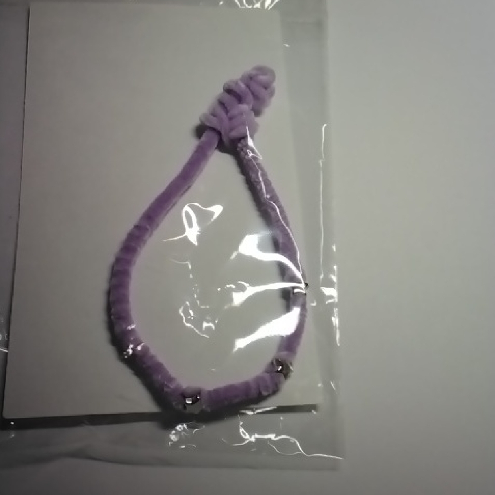 Lorena Espinoza Design Purple Bracelet